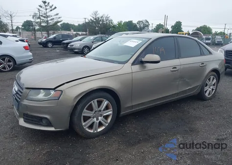 2010 Audi A4 2.0T Premium from USA, damaged, VIN WAUAFAFL7AN039857